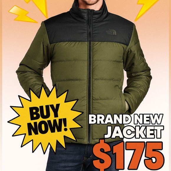 ๐ฅ The Brand New! The North Face Insulated Jacket๐ฅ - Picture 2 of 5
